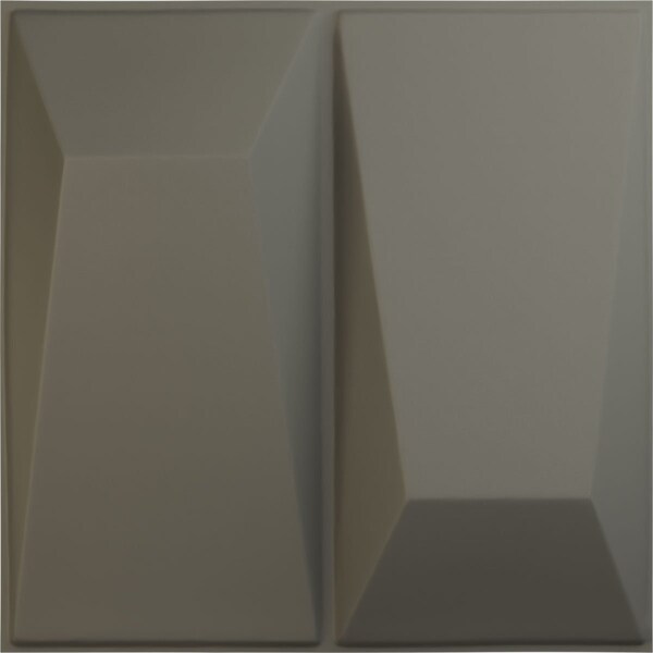 Ekena Millwork 11 7/8in. W x 11 7/8in. H Locke EnduraWall Decorative 3D Wall Panel Covers 0.98 Sq. Ft. WP12X12LOISG - main